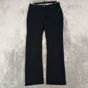 Gap Women’s Boot Cut Stretch Black Denim Jeans Size 10R Retro Western